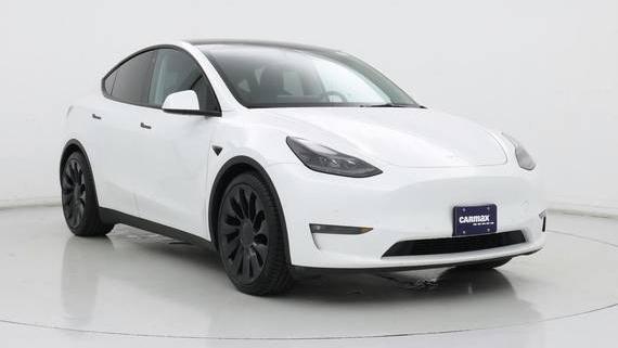 TESLA MODEL Y 2022 7SAYGDEF3NF318712 image